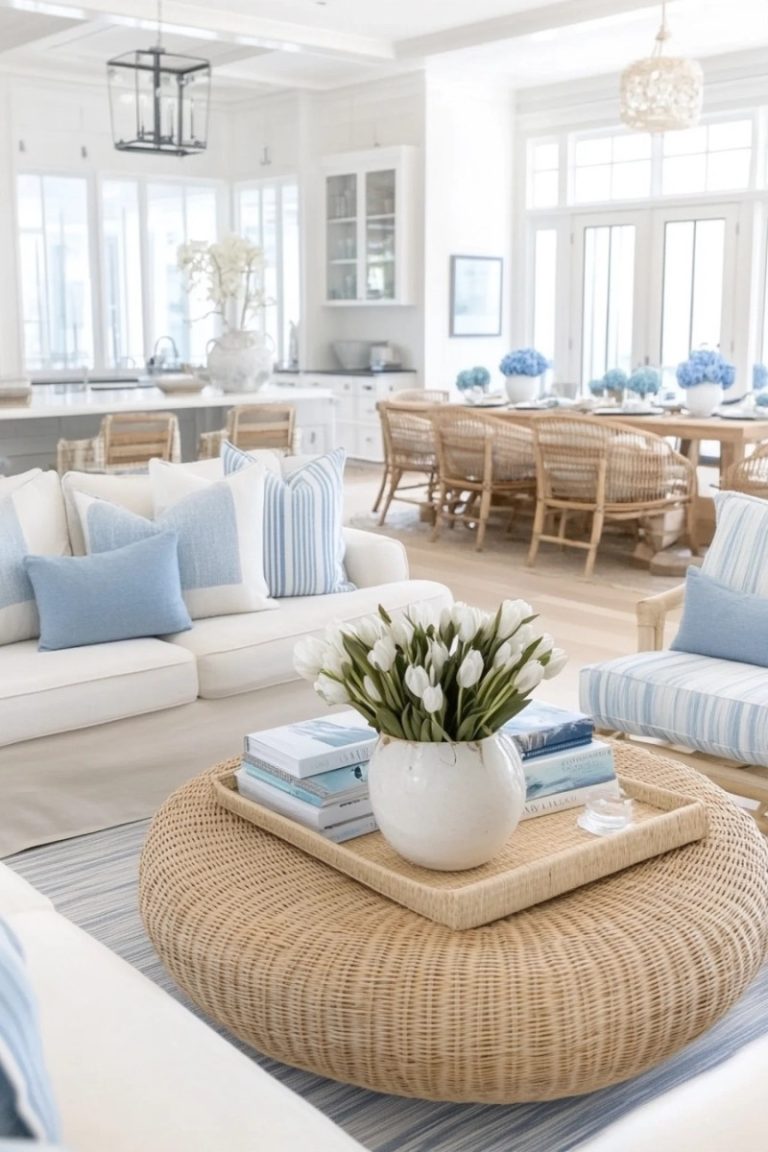 Image showcasing 15 Coastal Living Room Ideas That Will Make Your Home Feel Like A ...